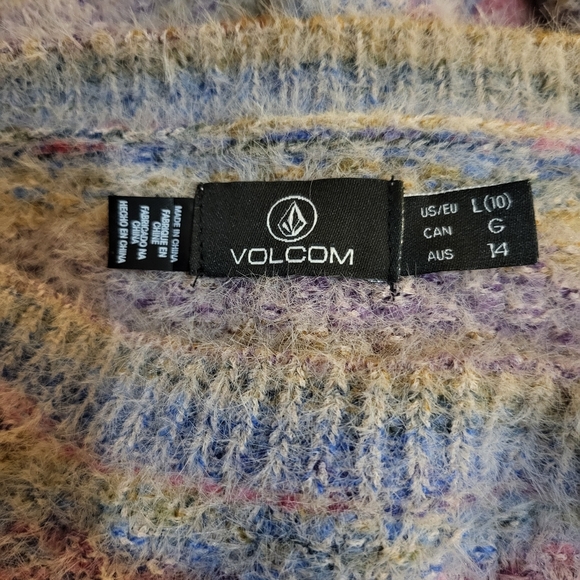 Volcom Womens Quween Beach Crew Neck Sweater Size Large NWT - Picture 5 of 10